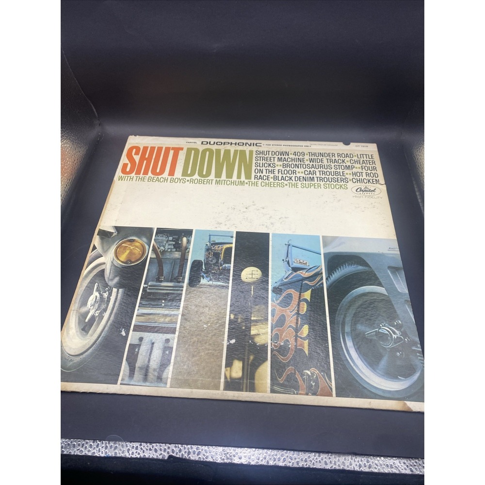 Beach Boys Shut Down Vinyl LP 1963 Capitol Records DT 1918 Surf Rock